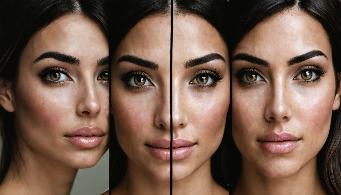 Soft gradient texture evoking natural tissue harmony